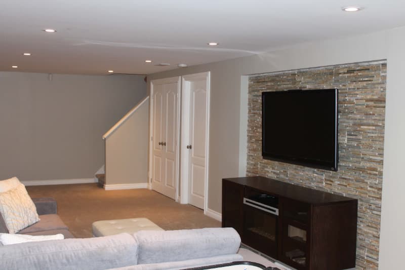 Basement Home Office